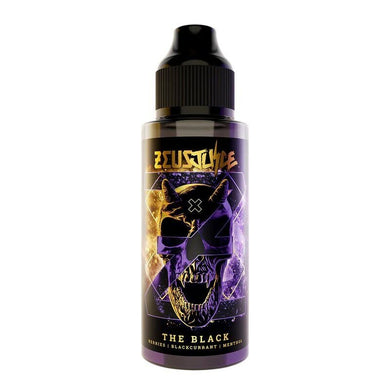 Zeus E-Liquid: Black Reloaded Berries Menthol Blackcurrant - Urban Vape Ireland