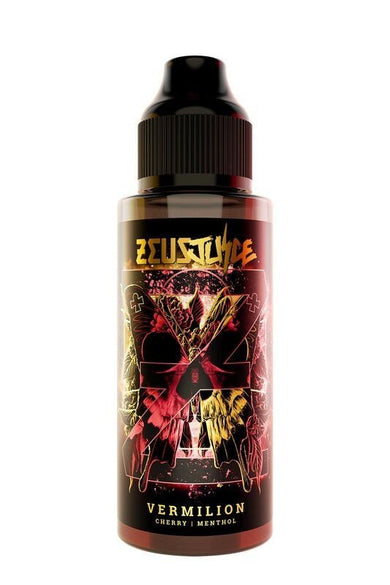 Zeus E-Liquid: Vermilion Cherry Menthol - Urban Vape Ireland