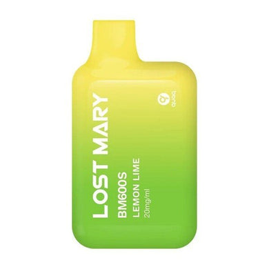 Lost Mary BM600 Disposable - Lemon Lime 20mg - Urban Vape Ireland