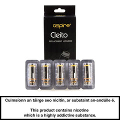 Aspire Cleito and Cleito Pro Coils (5 Pack) - Urban Vape Ireland