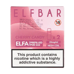 ELFA prefilled pods - Cherry Candy - Urban Vape Ireland