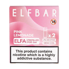 ELFA prefilled pods - Pink Lemonade - Urban Vape Ireland