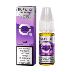 ElfLiq Blackcurrant Aniseed Nic Salt - E-Liquid - Urban Vape Ireland