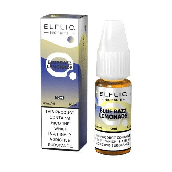 ElfLiq Blue Razz Lemonade Nic Salt - E-Liquid - Urban Vape Ireland