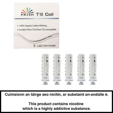 Innokin Endura T18 Coils (5 Pack) - Urban Vape Ireland