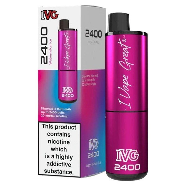 ivg 2400 watermelon ice Strawberry Watermelon IVG 2400 Pack Of 10