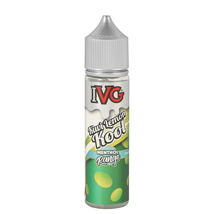 IVG Menthol Range Kiwi Lemon Kool 50ml - 0mg - Urban Vape Ireland