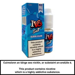 IVG Salt Bubblegum10ml E-Liquid - 20mg - Urban Vape Ireland