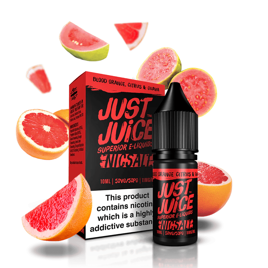 Just Juice Blood Orange, Citrus & Guava nic salt - Urban Vape Ireland