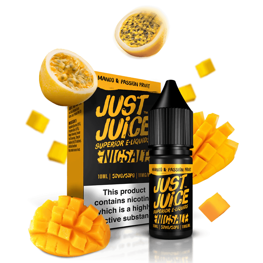 Just Juice Mango & Passion Fruit nic salt - Urban Vape Ireland
