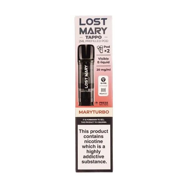 Lost Mary Tappo Maryturbo Pods – Urban Vape Ireland