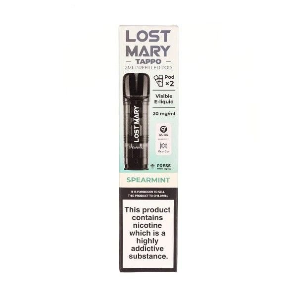 Lost Mary Tappo Spearmint Pods – Urban Vape Ireland
