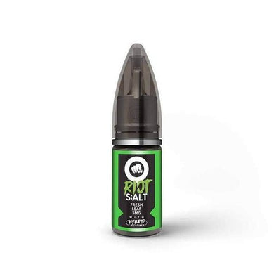 Riot Salt:Freash Leaf 10ml - Urban Vape Ireland