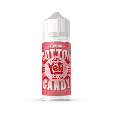 Yeti Cotton Candy E-Liquid 100ml - Cherry Strawbs - Urban Vape Ireland